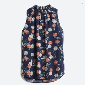 Daniel Rainn small navy smocked blouse (Stitch Fix)